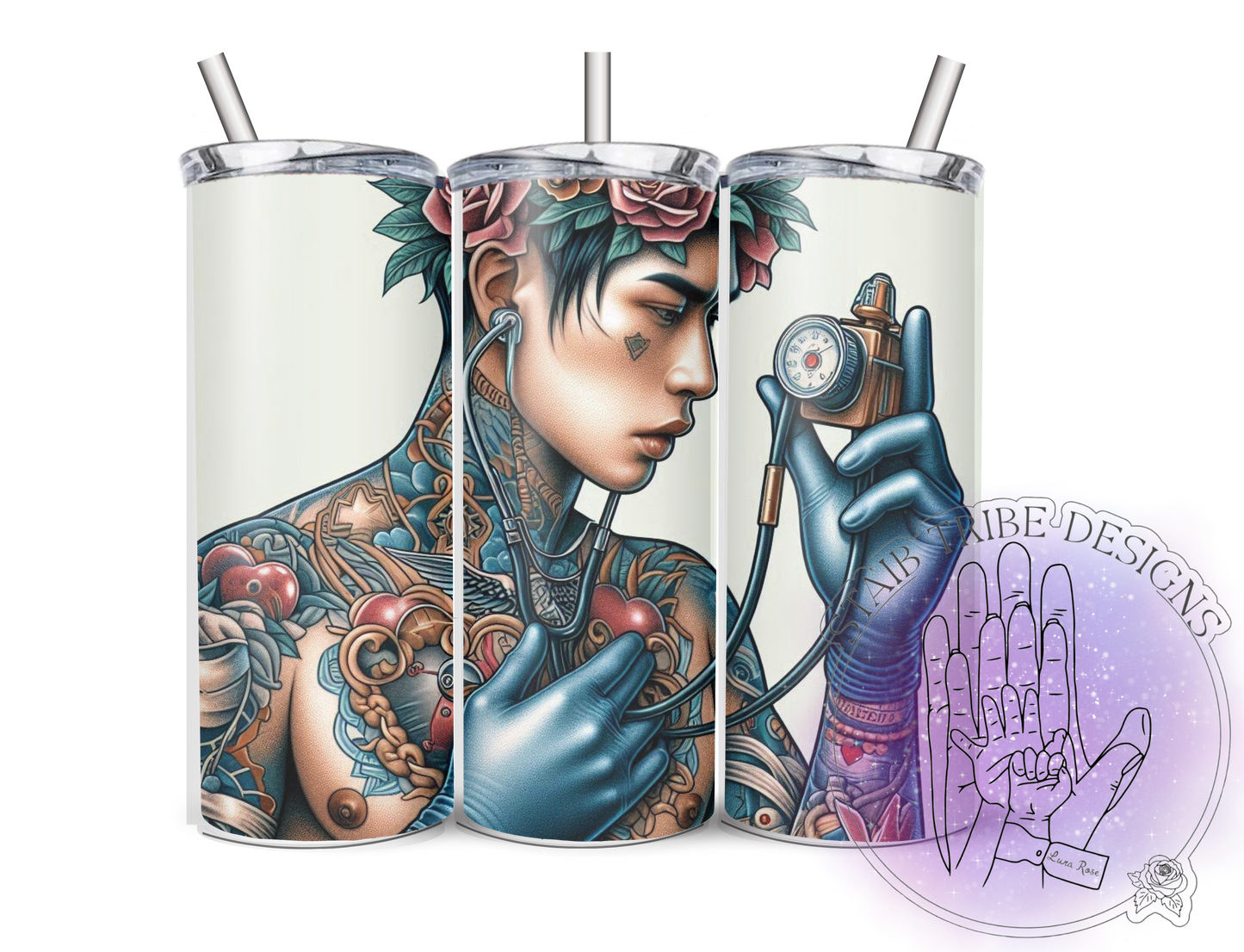 Tattoo'd Medical Man 20oz Tumbler