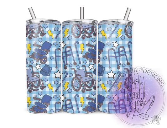 Blue Mobility 20oz Tumbler