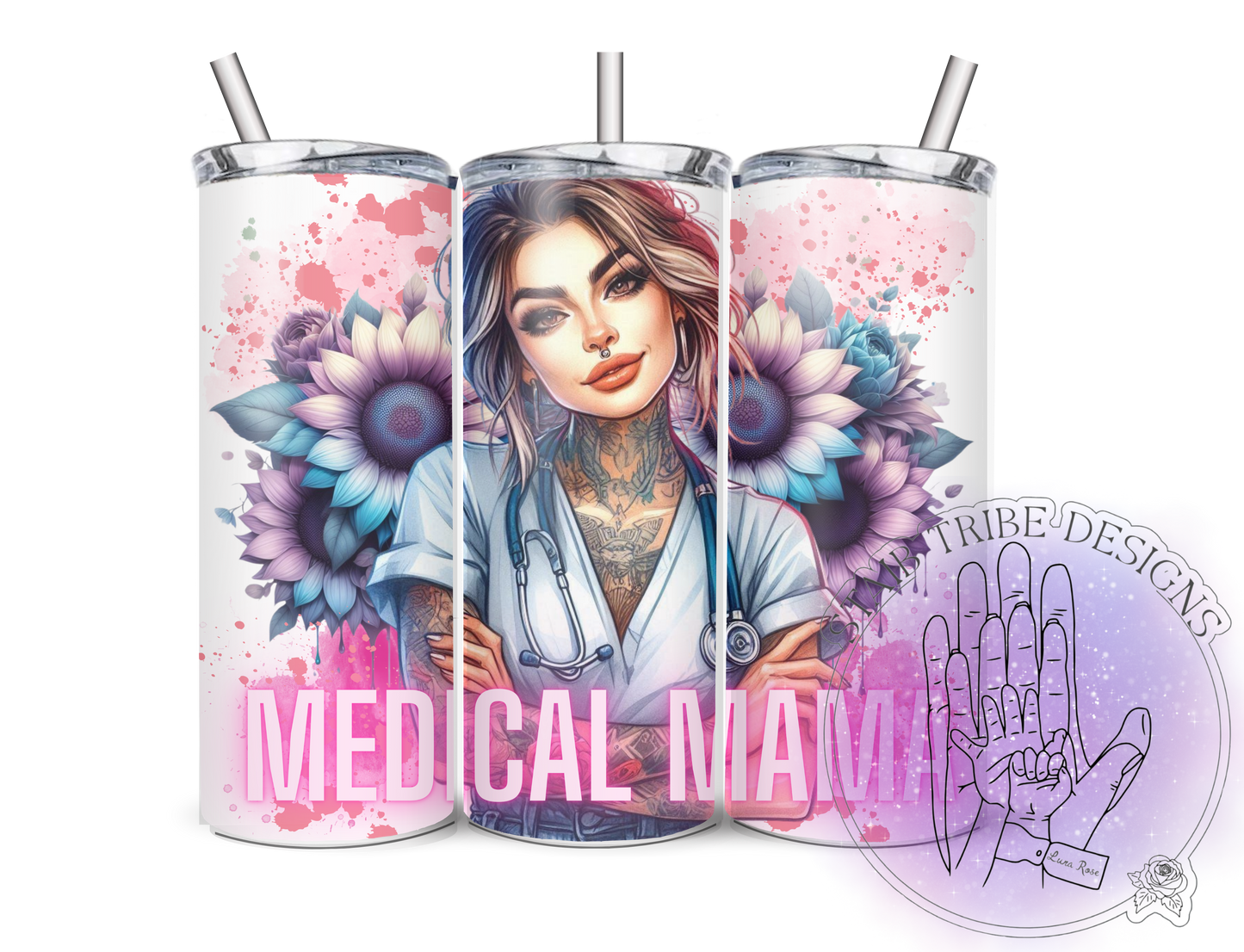 Medical MaMa Pink 20oz Tumbler