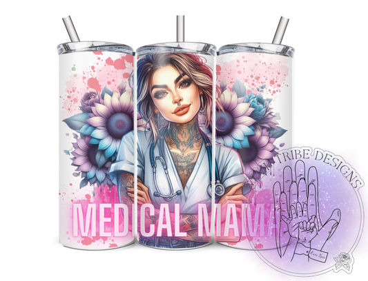 Medical MaMa Pink 20oz Tumbler