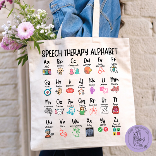 Speech Therapy Tote