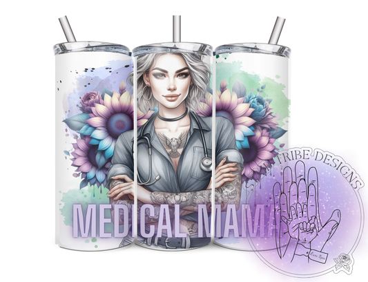 Medical MaMa Purple 20oz Tumbler