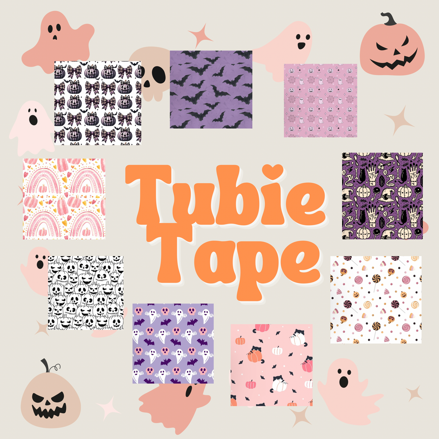 Spooky Season Tubie Tape