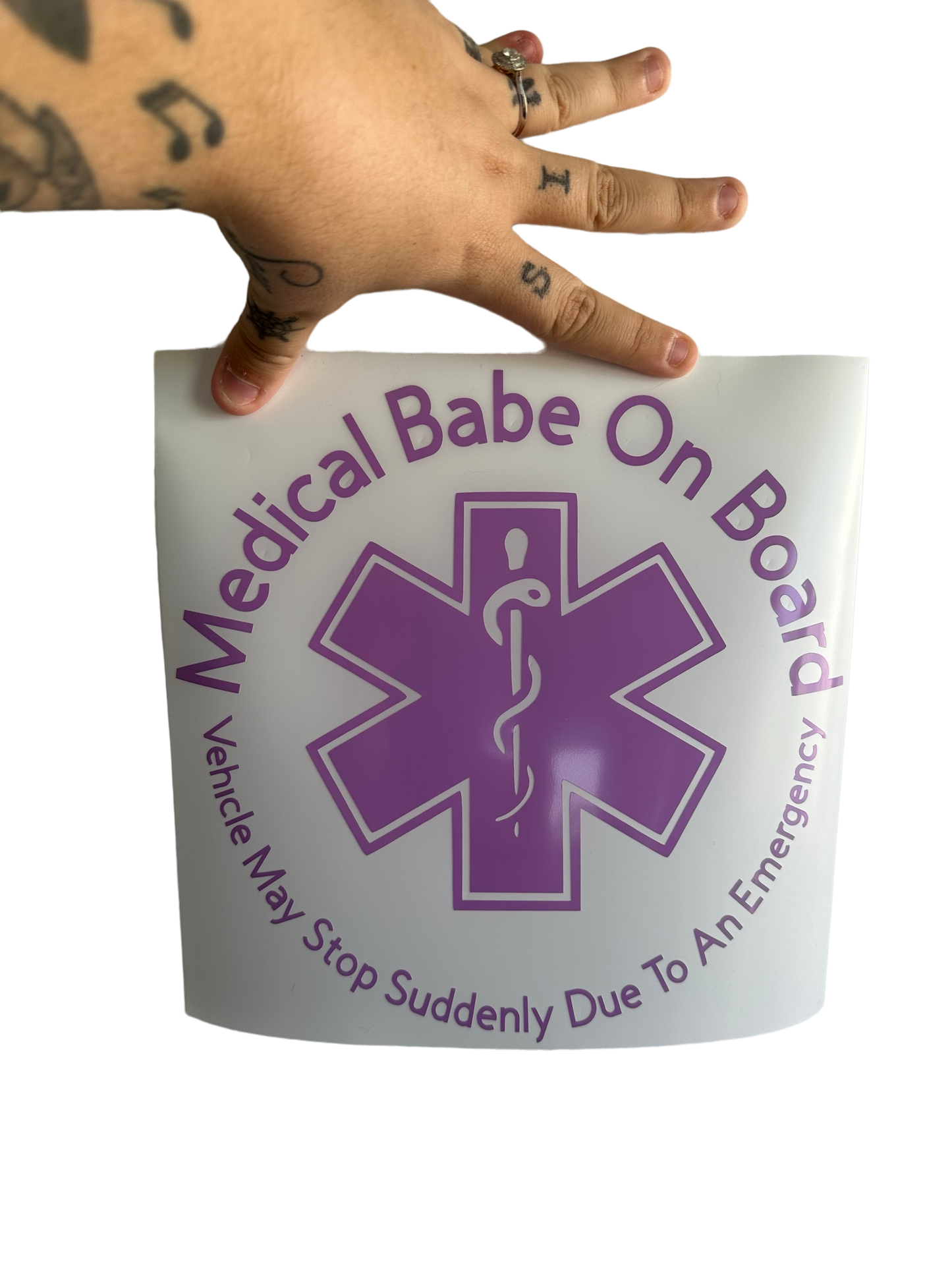 Medical Alert Car Decal