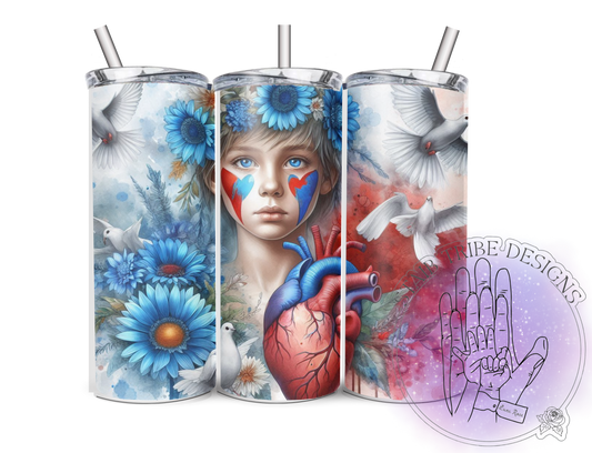 Heart Warrior 20oz Tumbler