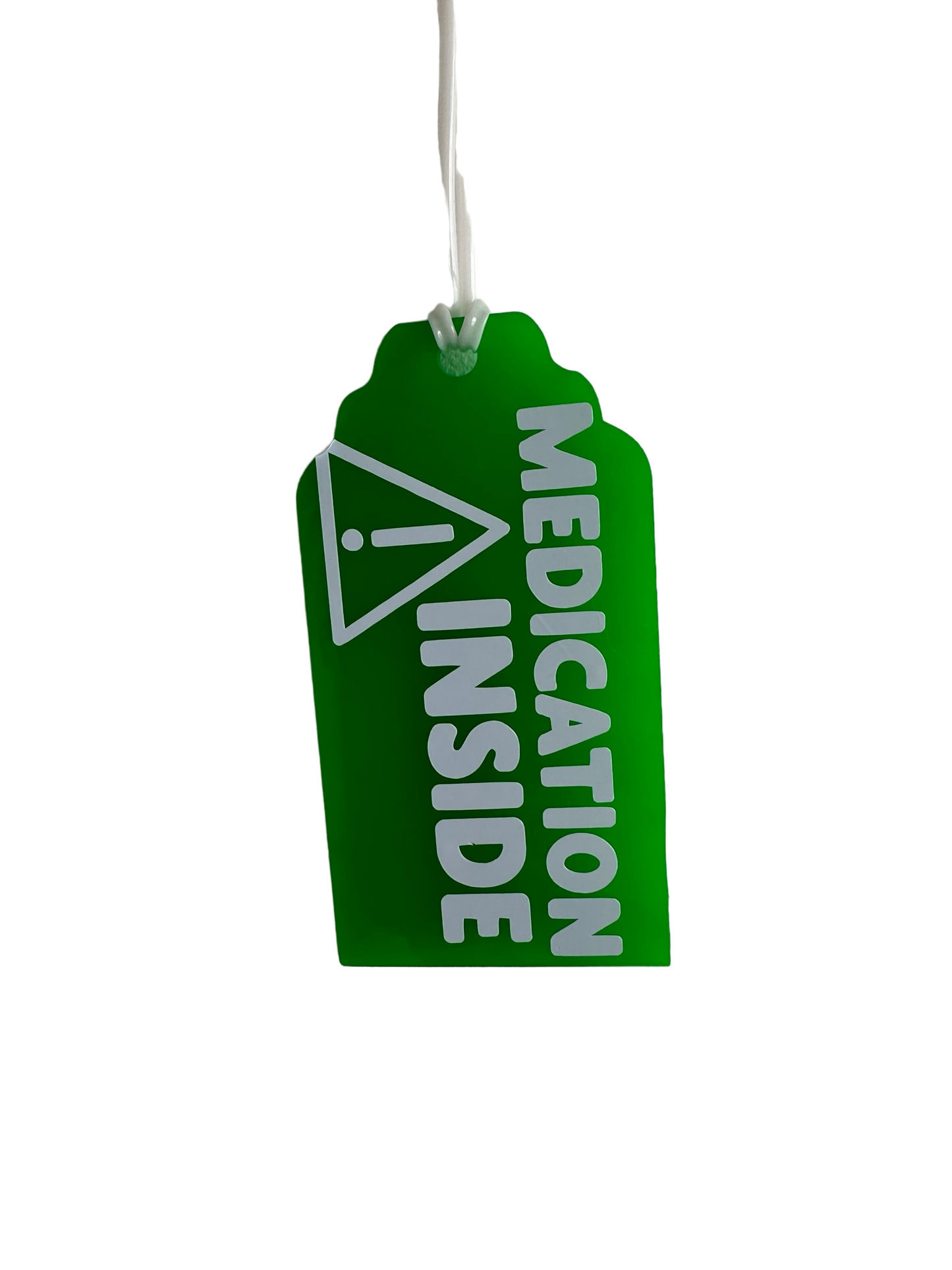 Medication Inside Bag Tag