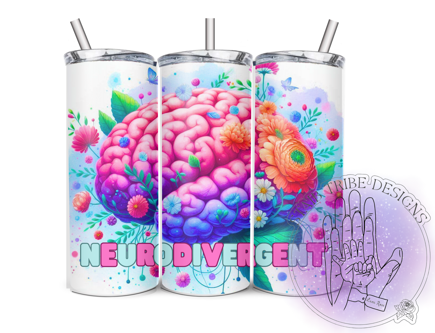 Neurodivergent 20oz Tumbler