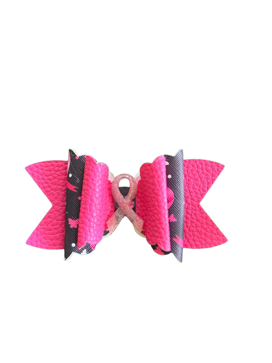 Breast Cancer 3 Awareness Bow