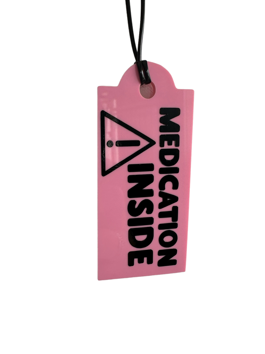 Medication Inside Bag Tag