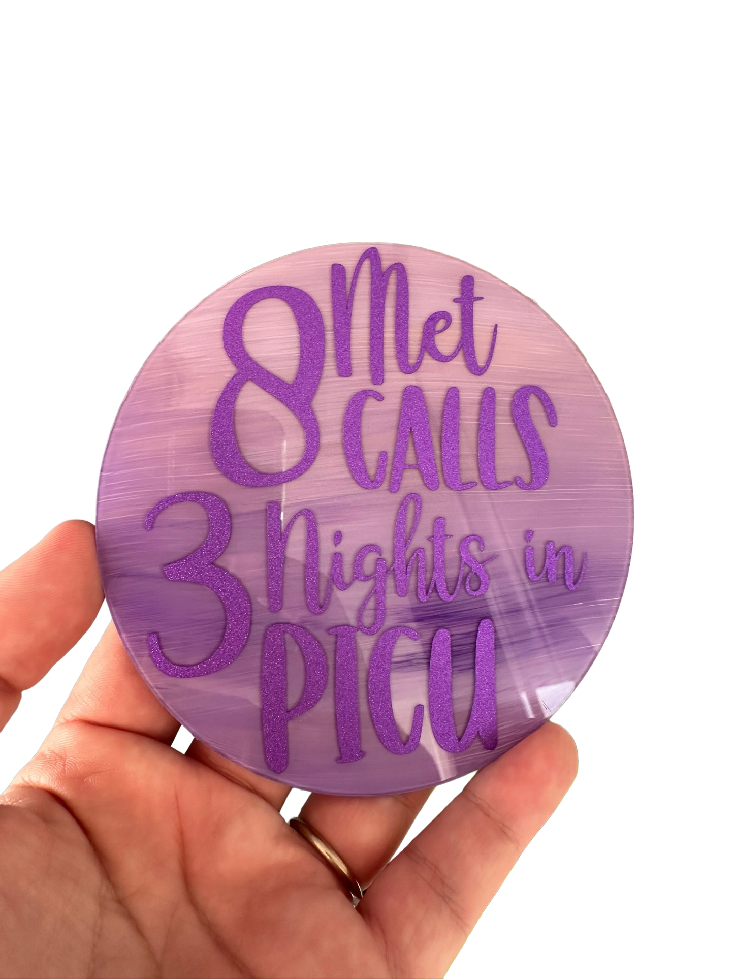 Hand Painted Custom Milestone Cards