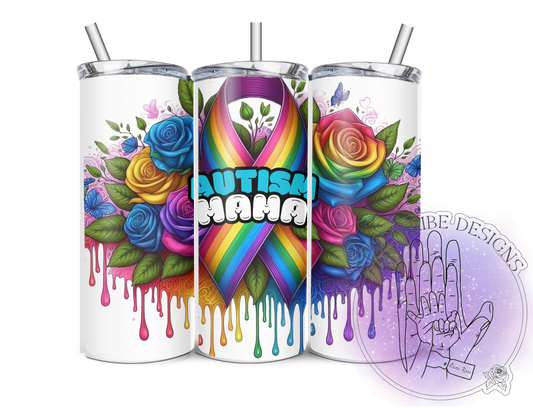 Autism Mama 20oz Tumbler