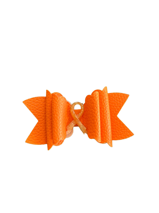 Orange Awareness Bow