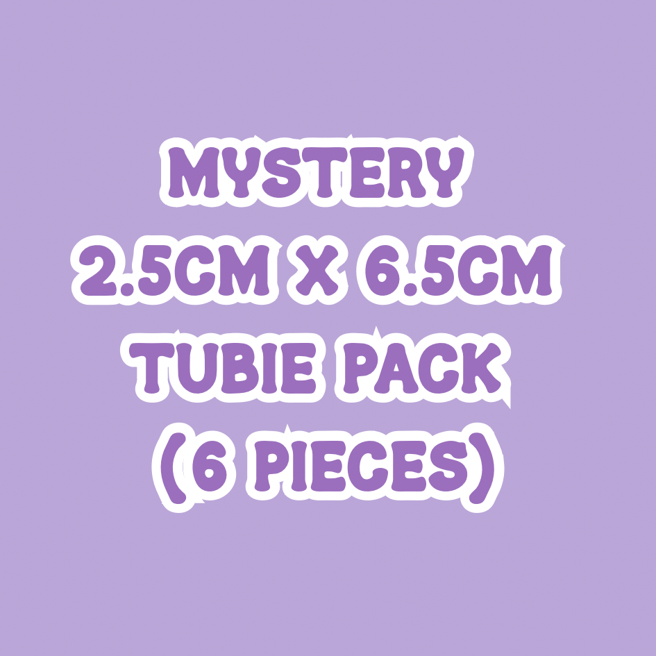 Mystery 6.5cm Tubie Tape Pack