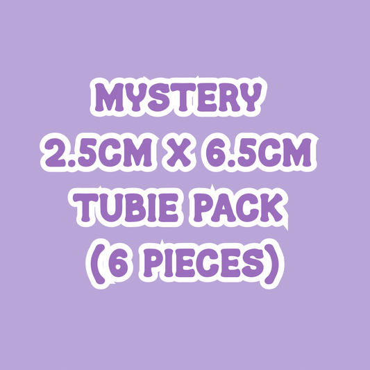 Mystery 6.5cm Tubie Tape Pack