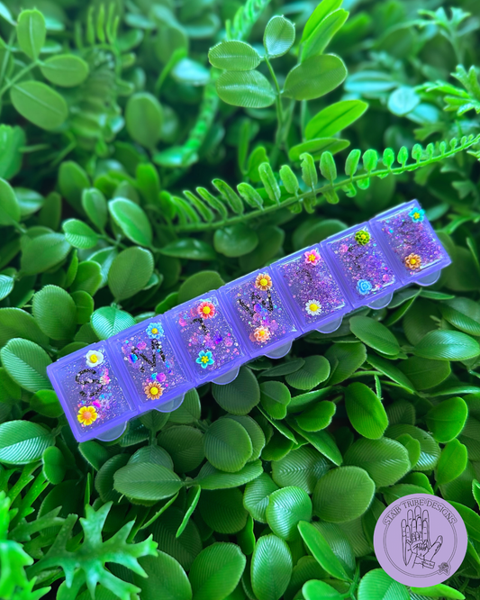 Purple Pill Weekly Medication Organiser