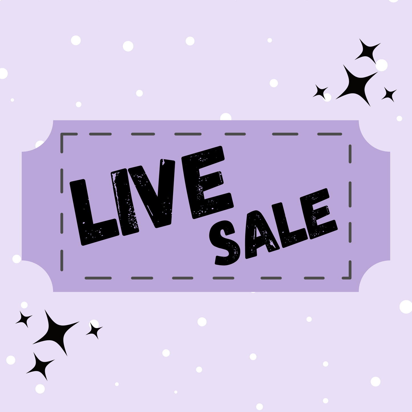 ✨ Live Sale Ticket ✨