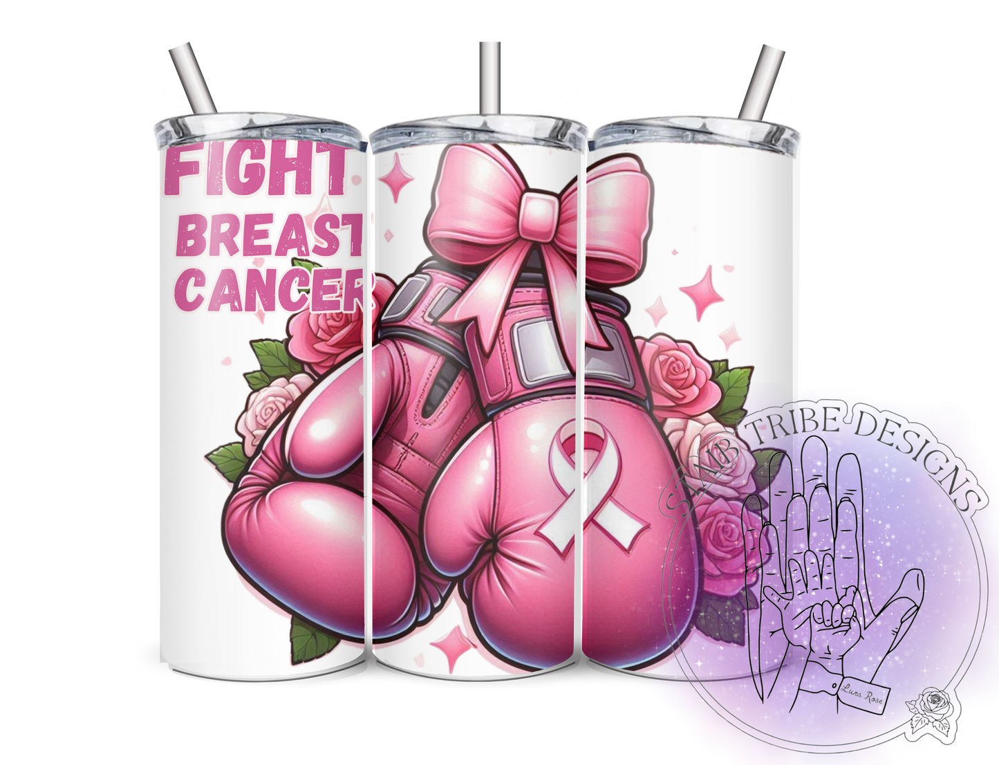 Fight Breast Cancer 20oz Tumbler