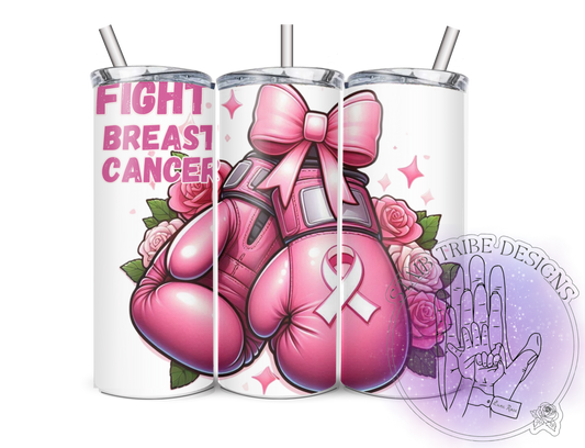 Fight Breast Cancer 20oz Tumbler