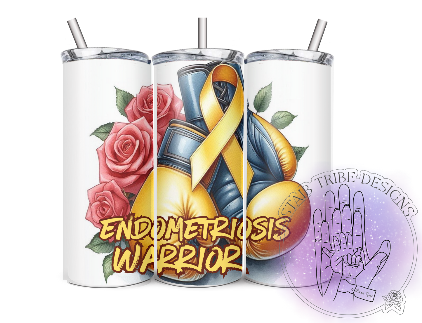 Endometriosis Warrior 20oz Tumbler