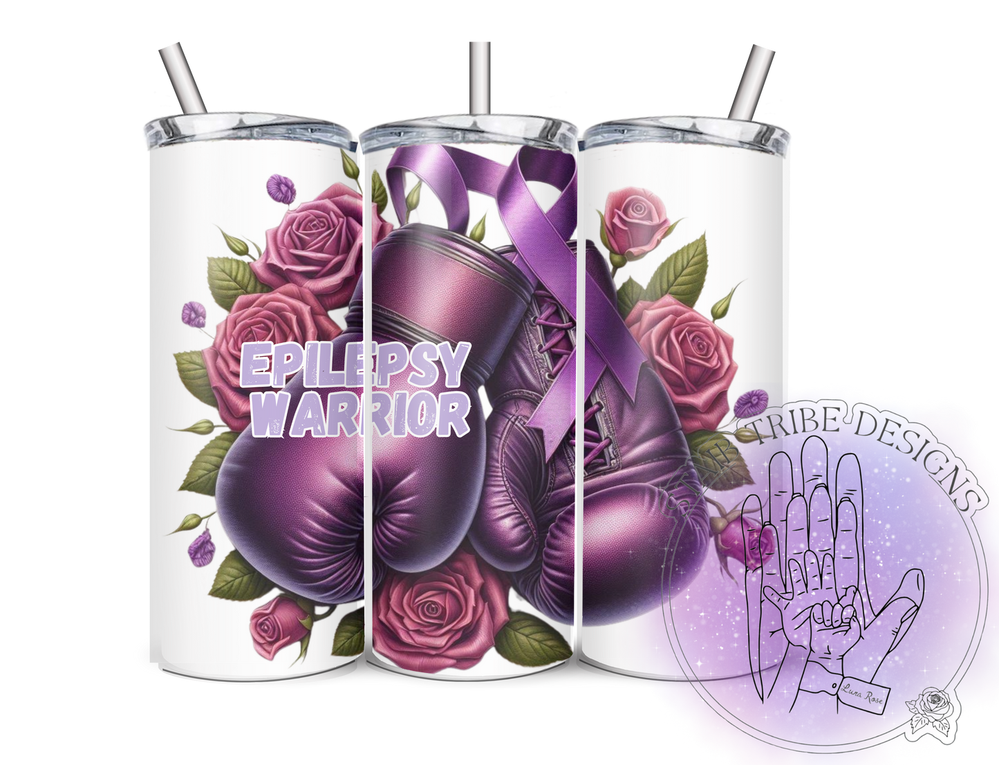 Epilepsy Warrior 20oz Tumbler