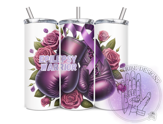 Epilepsy Warrior 20oz Tumbler