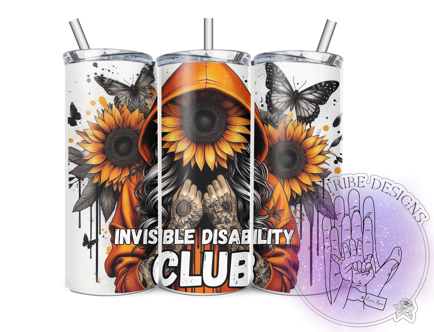 Invisible Disability Club 20oz Tumbler