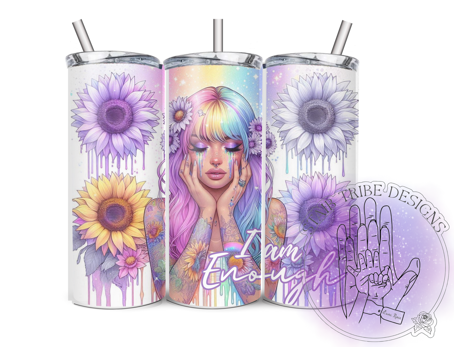 I Am Enough 20oz Tumbler