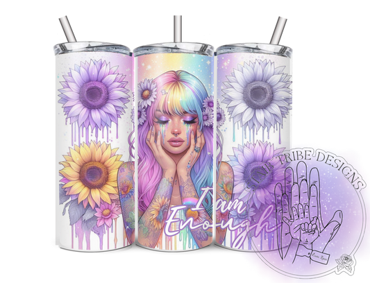 I Am Enough 20oz Tumbler