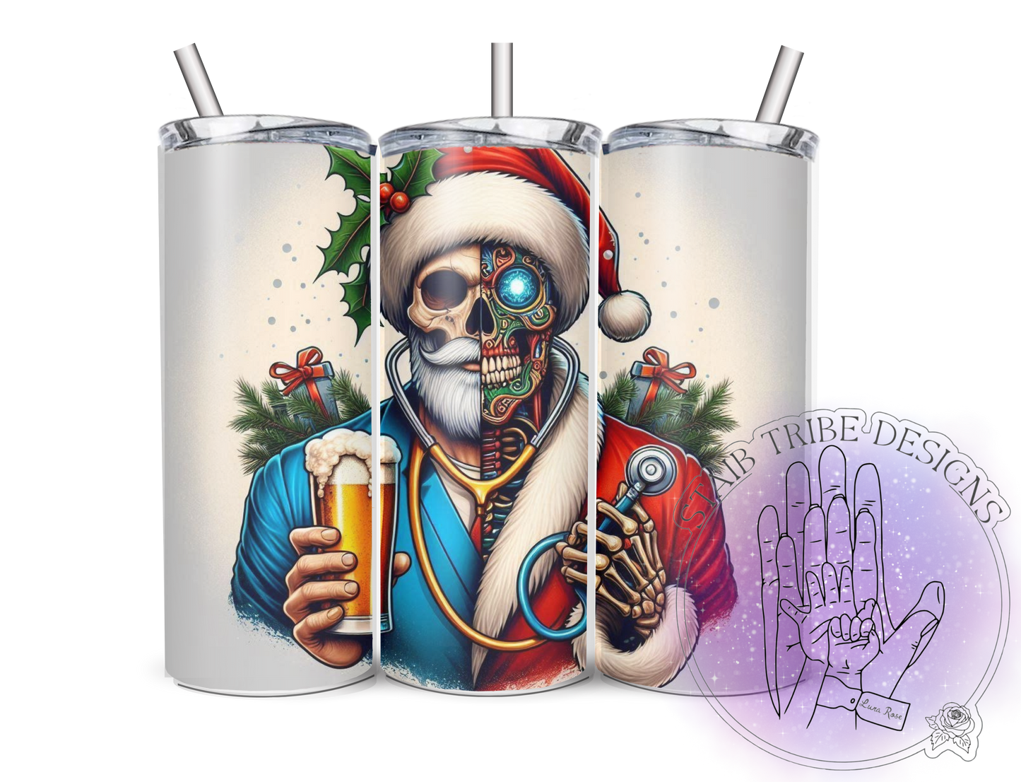 Festive Medical Man 20oz Tumbler