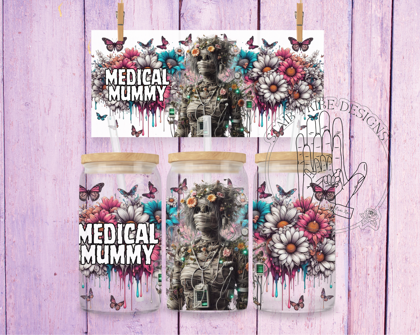 Medical Mummy 16oz Acrylic Libbey